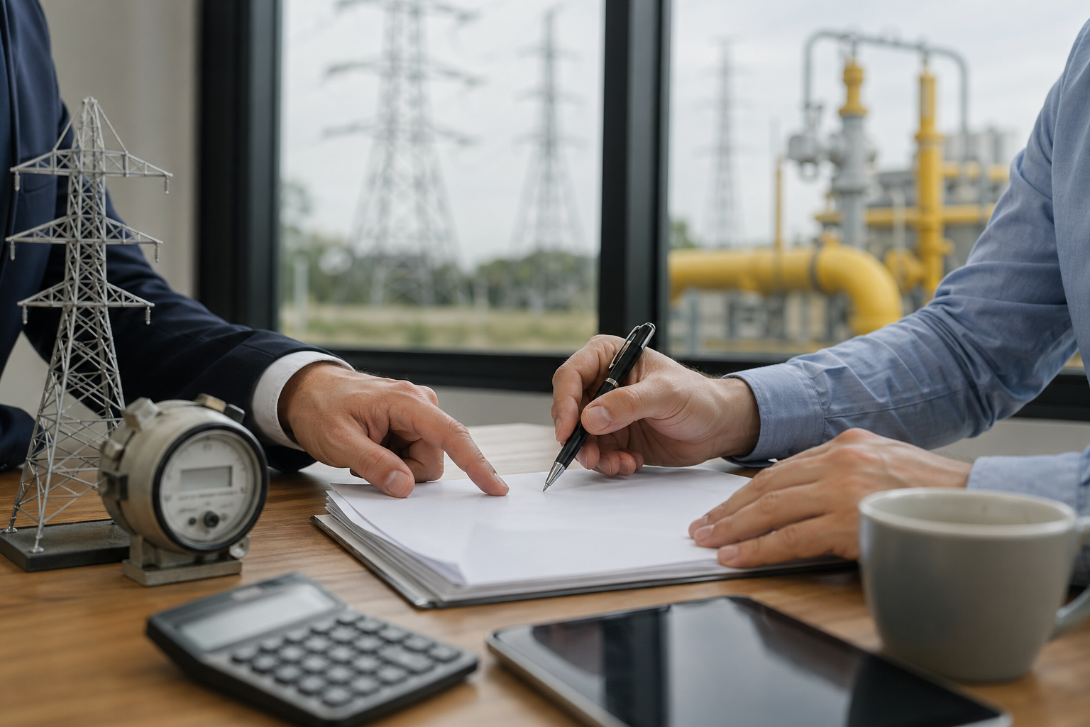 Договор поставки электроэнергии или газа: чек-лист перед подписанием, риски и следующий шаг